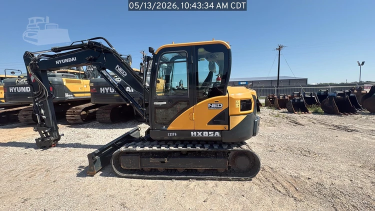 Used 2025 HYUNDAI HX85A Crawler Excavators Texas US | National Equipment Dealers #1422232