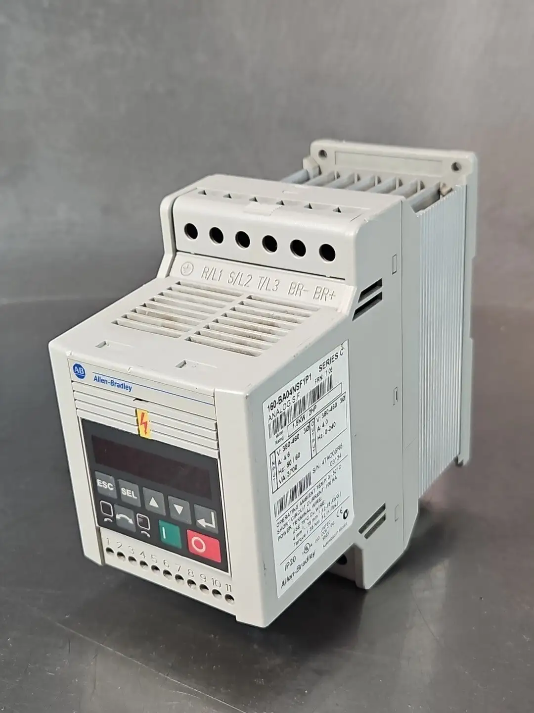 Allen Bradley 160-BA04NSF1P1 Ser C Variable Speed Drive (BIN344)