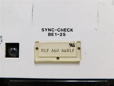 USED BASLER ELECTRIC BE1-25