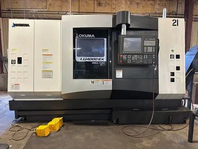 2014 OKUMA SIMULTURN LU4000EX Lathes CNC, 2-Axis & 3-Axis | USED CNC WAREHOUSE (1)