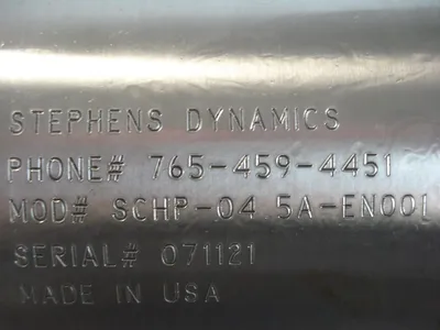 NEW STEPHENS DYNAMICS SCHP-04.5-EN001