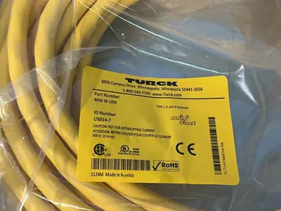 New | in-Stock TURCK RKM 3610M Cable & Wire Ohio US | HGR 24 #1266485