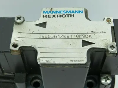 Mannesmann Rexroth 3We6B61/EW110N9DA 50VA/220VA Hydraulic Valve