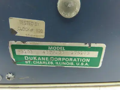 Dukane 40PT200 Weld Time Controller 100-120V/220-240V