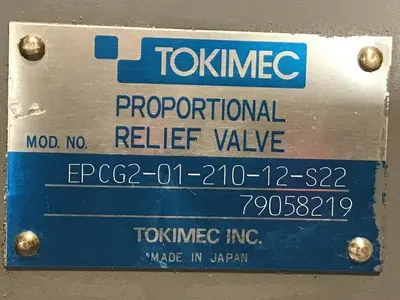 USED TOKIMEC EPCG2-01-210-12-S22