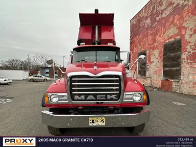 Used 2005 MACK GRANITE CV713 Dump trucks New Jersey US | Proxy Equipment #1381524