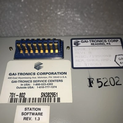 USED GAI Tronics 701-802