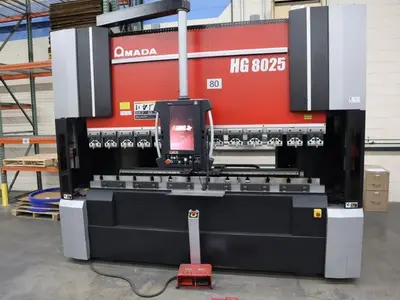 2016 AMADA HG 8025 BRAKES, PRESS, N/C & CNC | Machinery Resources International (1)
