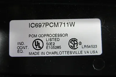 GE FANUC IC697PCM711W COPROCESSOR IC697PCM711