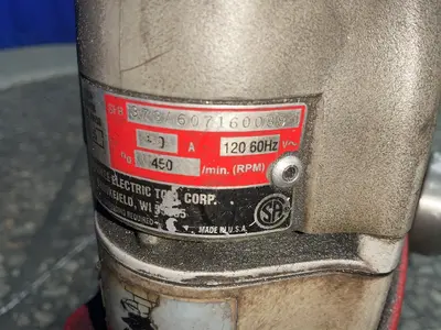 Used MILWAUKEE TOOL 427020 Portable Drills including Magnetic Base Ohio US | HGR 24 #1508135