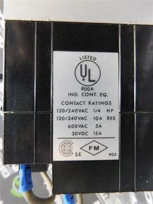 Agastat 70120K Timing Relay 24VDC 1 - 300 Seconds 120/240VAC 1/4 HP Used