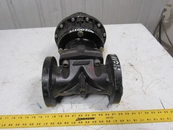 GEMU 620080D3818141-3A2 3" pneumatically operated 2/2-way diaphragm valve