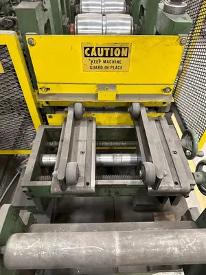 10 & 12 STAND X 2" BRADBURY SIDE BY SIDE U JOINT DRIVE ROLLFORMER: YOBRO #24947