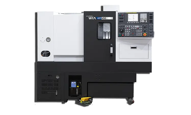 New | in-Stock HYUNDAI WIA KIT450 CNC Lathes Alberta CA | Lamarche Machinery Inc #1259258