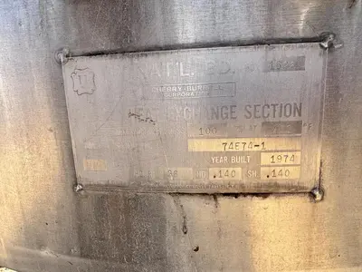 Used CHERRY-BURRELL _UNKNOWN_ Stainless Steel Tanks California US | Machinery & Equipment #1513365