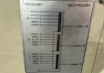 GOMI 17KVA TRANSFORMER HV:230/380/415/480/550