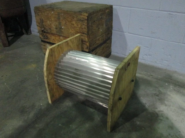 14" Helical Pelletizing Rotor, 36" looks to be unused,