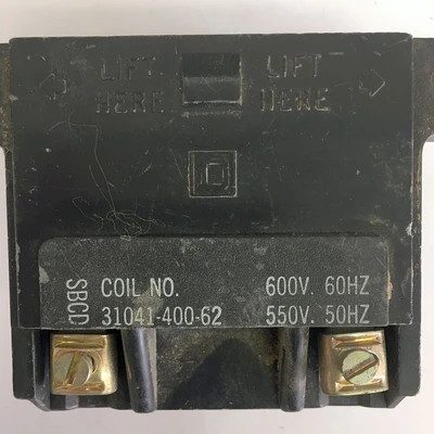 Square D 600 Volt Size 1 Coil