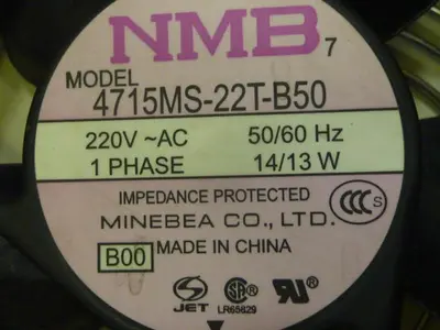 USED NMB 4715MS-22T-B50