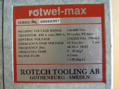 USED ROTECH SYSTEMS ROTWEL-MAX
