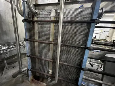 Pasteurizer, HTST, Tube-In-Tube, CIP, Vacuum Separator, #5674433