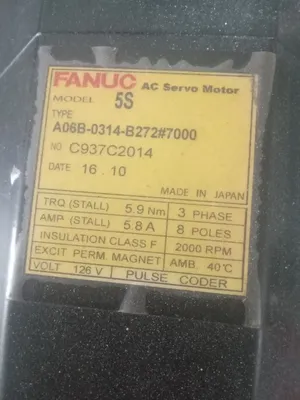 USED FANUC A06B-0314-B272#7000