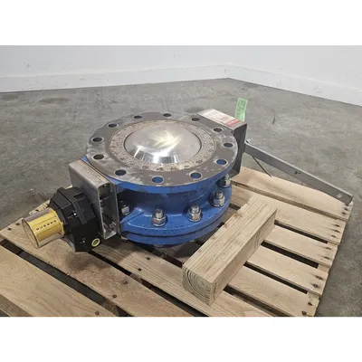 8" Roto-Disc Size 8 Spherical Valve Manual hand lever actuation [UNUSED!]