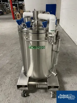 USED ITT 125 Liter Integrated Biosystems Cryovessel, 316L S/S, 50/65#