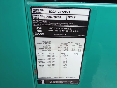 Used CUMMINS _UNKNOWN_ Diesel Generators Texas US | Apollo Electric #1514351