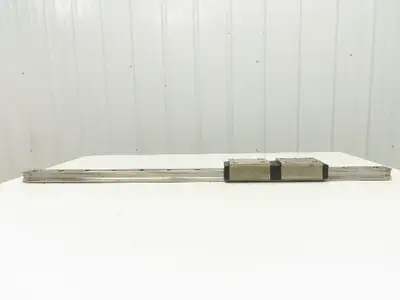 Rexroth Star SP 35 Linear Bearing LM Guide Rail 2-Blocks 34mm x 1020mm 40"L