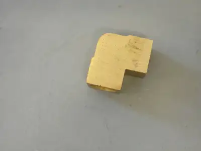 1/2" x 1/2" 90 Deg Female Elbow Brass 46173 (Box of 5)
