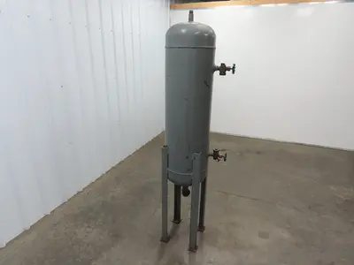 John Wood ASME Steel Tank Liquid Storage 20 Gallon 150 PSI 500°F 14x36"