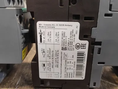 Siemens 3RV2011-1EA10 Definite Purpose Contactors | ESS Industrial Equipment Sales (7)