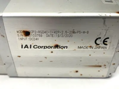 USED IAI ROBO CYLINDER DOUBLE GUIDE 200MM STROKE