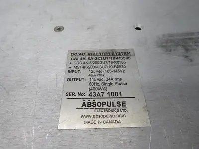 Used _UNKNOWN_ _UNKNOWN_ Power Inverters Texas US | Aucto #1561695