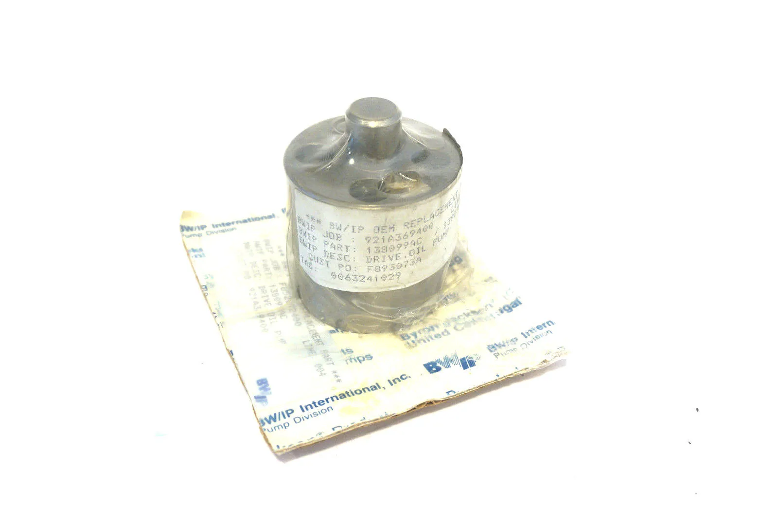 NEW BW / IP INTERNATIONAL 138099AC DRIVE, OIL PUMP