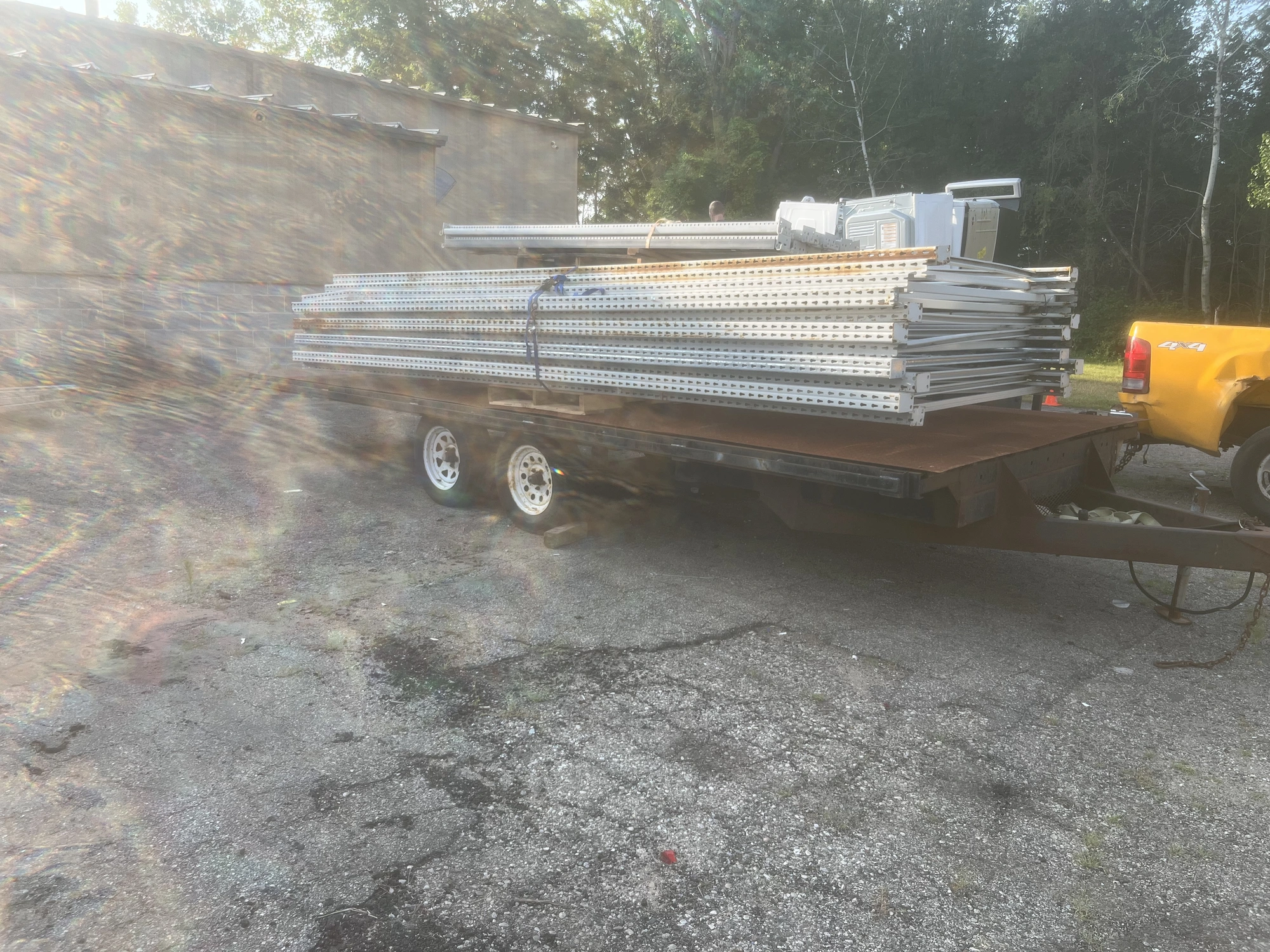 Used LOT OF PALLET RACKING _UNKNOWN_ Pallet Racking Michigan US | Miedema Asset Management Group #1313191