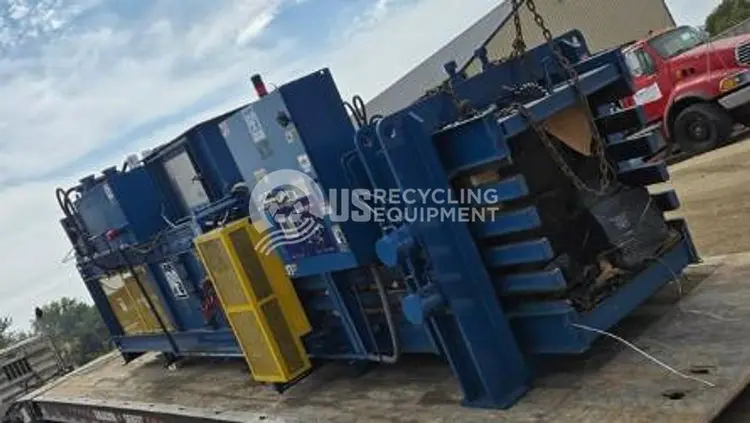 Used 2013 IPS AT-864-75 AUTO TIE HORIZONTAL BALER Balers Illinois US | US Recycling Equipment #884567