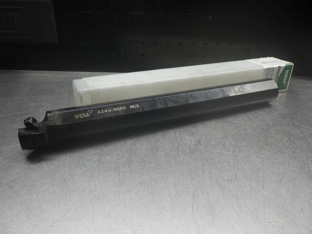 Widia Indexable 2.25" Right Hand Boring Bar 1-1/2" Shank A24UNSR3 NC2 (LOC2925B)
