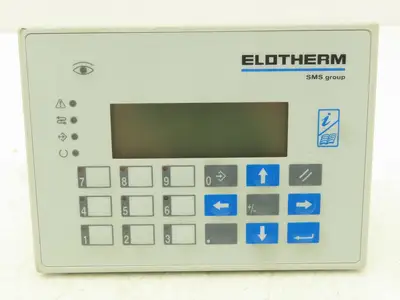 SMS Elotherm ePAD05-13946 UniOp HMI Push Button Control Panel 24VDC With Clips