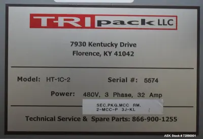 Used TRI-PACK TE-280 Cappers Illinois US | Aaron Equipment #86995
