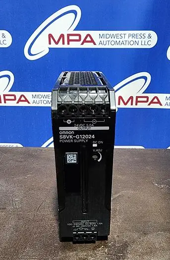 Used OMRON S8VK-G12024 Power Supplies Michigan US | Midwest Press and Automation #577299