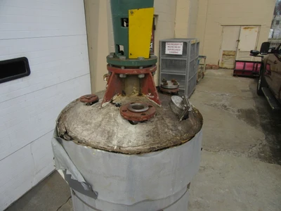 50 gallon Stainless Steel Mix Tank, 316L S/S, 25 psi/FV
