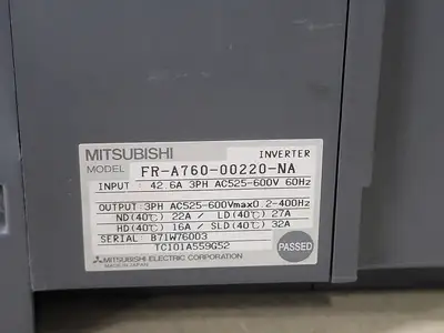 USED MITSUBISHI ELECTRIC CORPORATION FR-A760-00220-NA