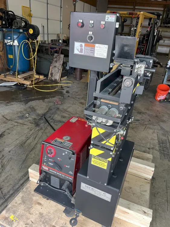 Used KENT 10-135PMA COIL END WELDER WITH THE FOLLOWING SPECS: Welding Machinery (Other) Ohio US | Yoder Brothers machinery #908613