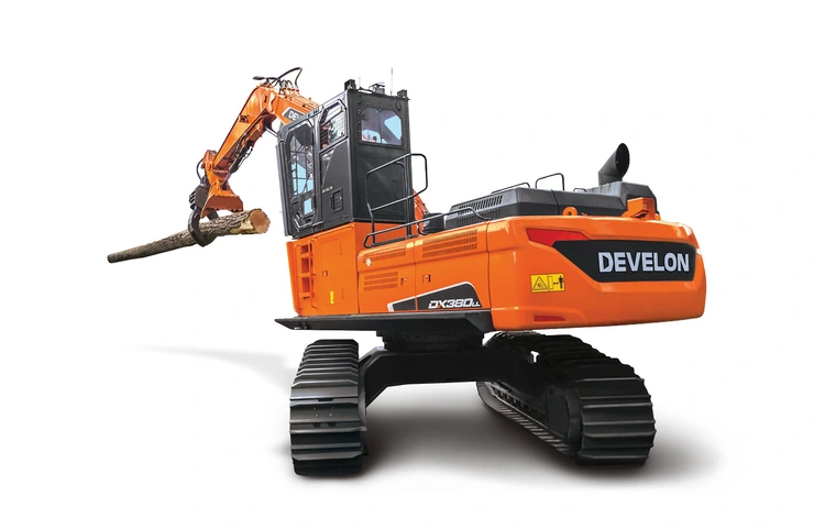Used DEVELON DX380LL-5 Log Loader Indiana US | B&W Equipment Co. #1088644