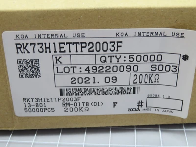 New | in-Stock KOA _UNKNOWN_ Resistors Texas US | OCO Industrial #1704069