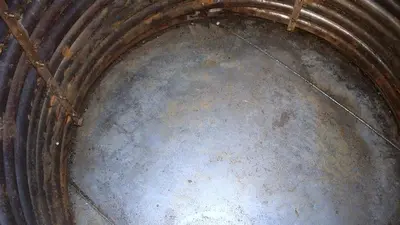 Tank, 1,000 Gallon, S/st, 70" x 62", DT/FB #S741895