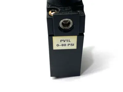 USED MAC VALVES PNEUMATIC PRESSURE REGULATOR MISSING SCREW
