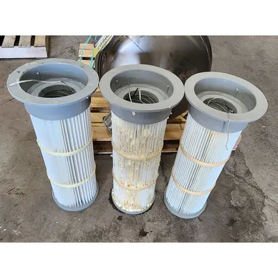 Used 30" Dia. Stainless Steel Reclaim Filter Receiver Collector